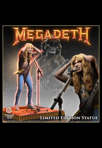 Megadeth – Dave Mustaine II Rock Iconz – Statue