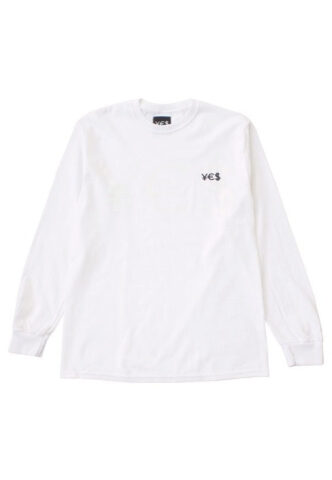 YES – ¥€$ White – Longsleeve – Weiß – S – 100% Baumwolle